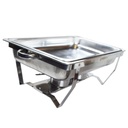 Herzberg HG-8022-3: Stainless Steel Chafing Dish - 3 Pieces 1/3rd Food Pan