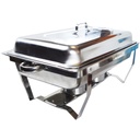 Herzberg HG-8022-3: Stainless Steel Chafing Dish - 3 Pieces 1/3rd Food Pan