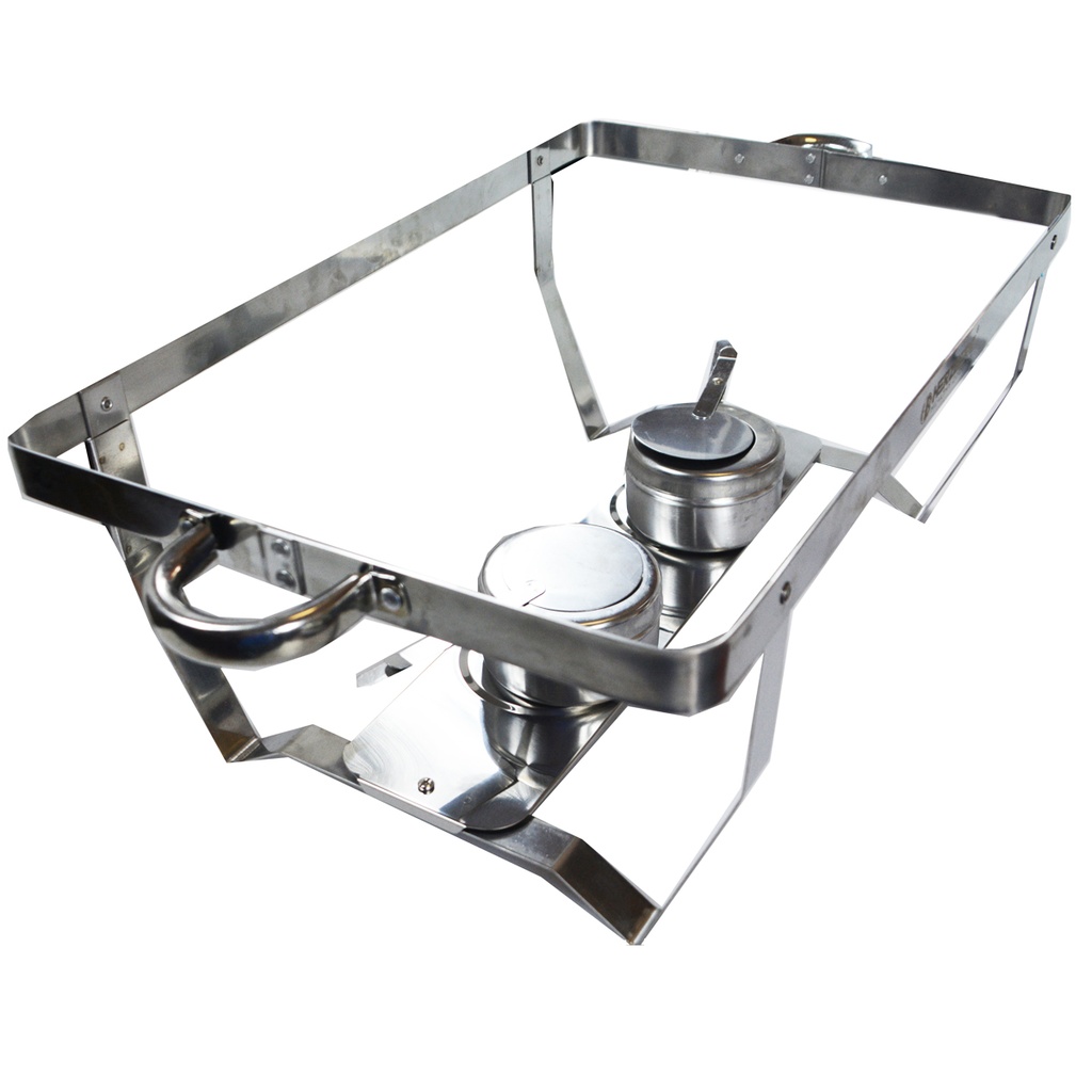 Herzberg HG-8022-3: Stainless Steel Chafing Dish - 3 Pieces 1/3rd Food Pan