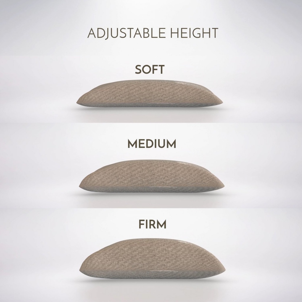 Herzberg HG-6050BC: Bamboo Charcoal Pillow