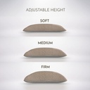 Herzberg HG-6050BC: Bamboo Charcoal Pillow