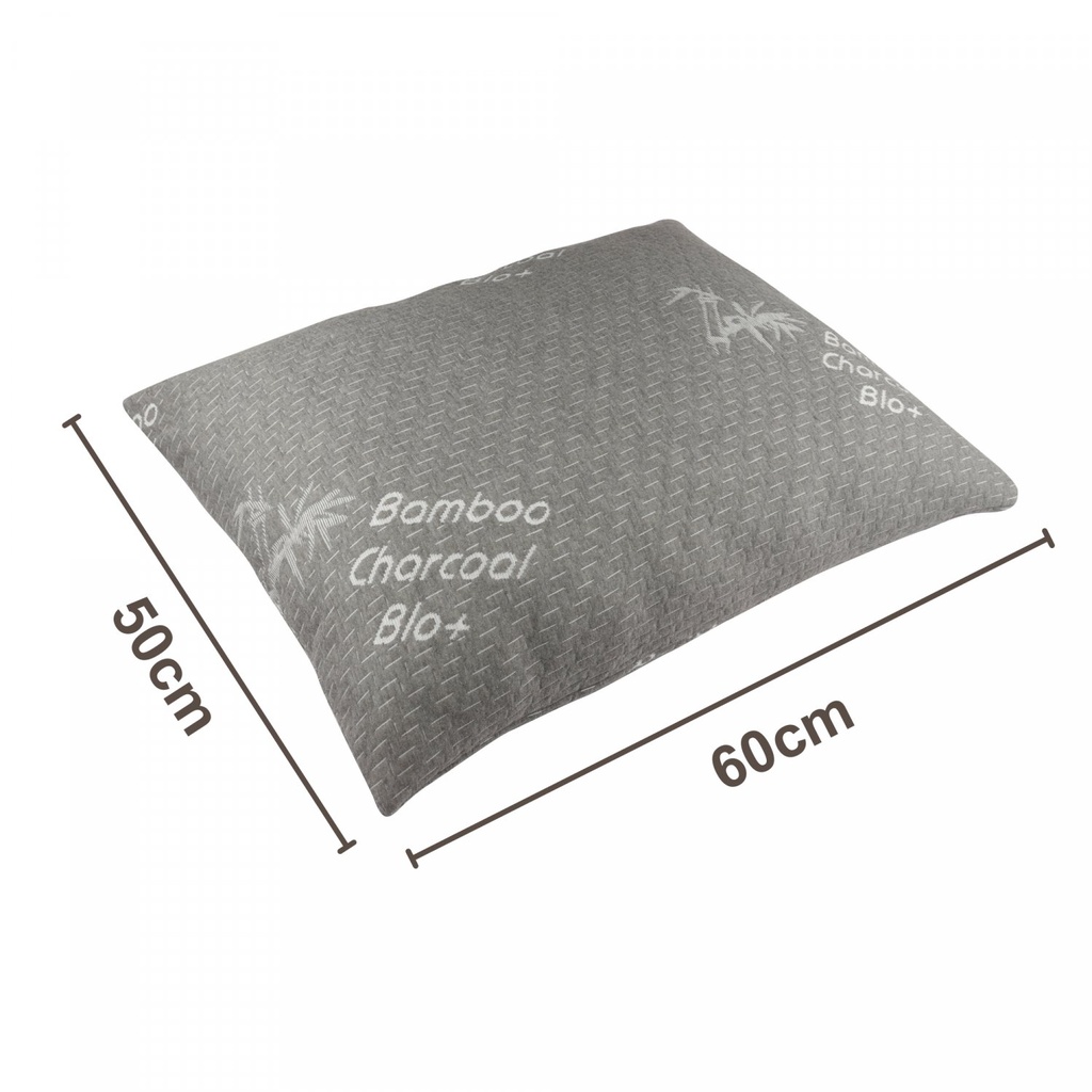 Herzberg HG-6050BC: Bamboo Charcoal Pillow