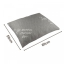 Herzberg HG-6050BC: Bamboo Charcoal Pillow