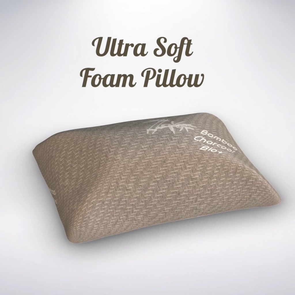 Herzberg HG-6050BC: Bamboo Charcoal Pillow
