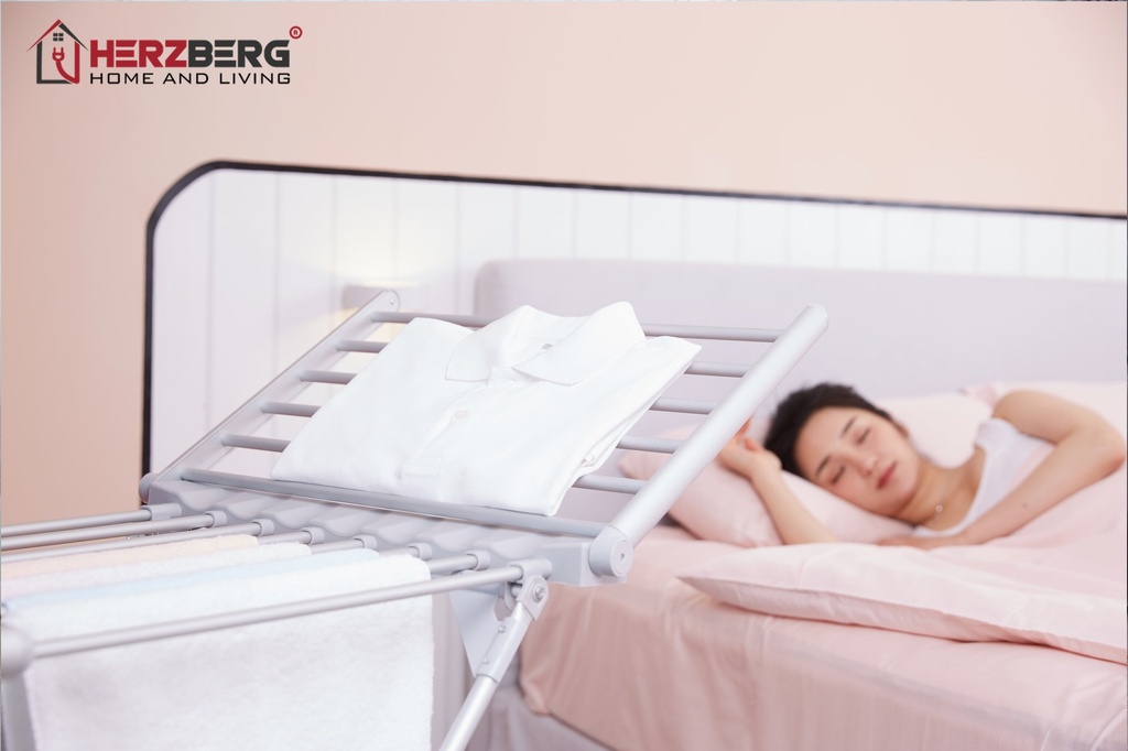 Herzberg HG-8069: Electric Clothes Dryer with Wing