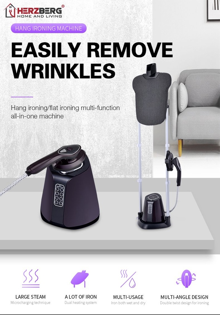 herzberg-hg-8058-advanced-garment-steamer-with-ironing-station