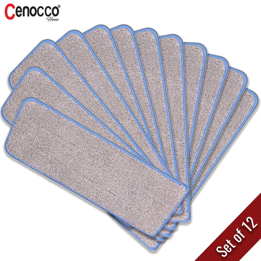 cenocco-cc-mopm12-set-of-12-washable-microfiber-mop-replacement-pads