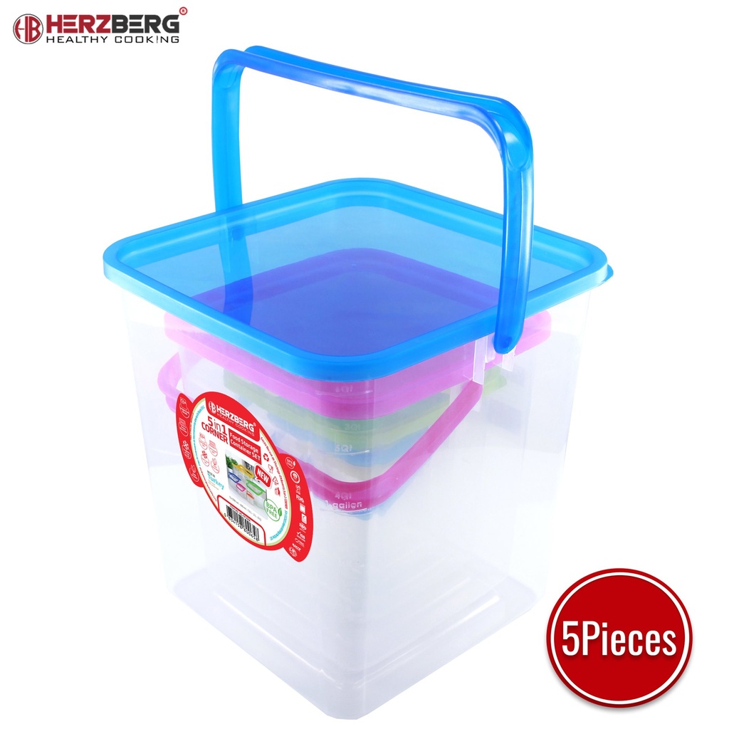 herzberg-hg-cfs5n1-5-in-1-corner-cubic-food-storage-container-set-with-handle