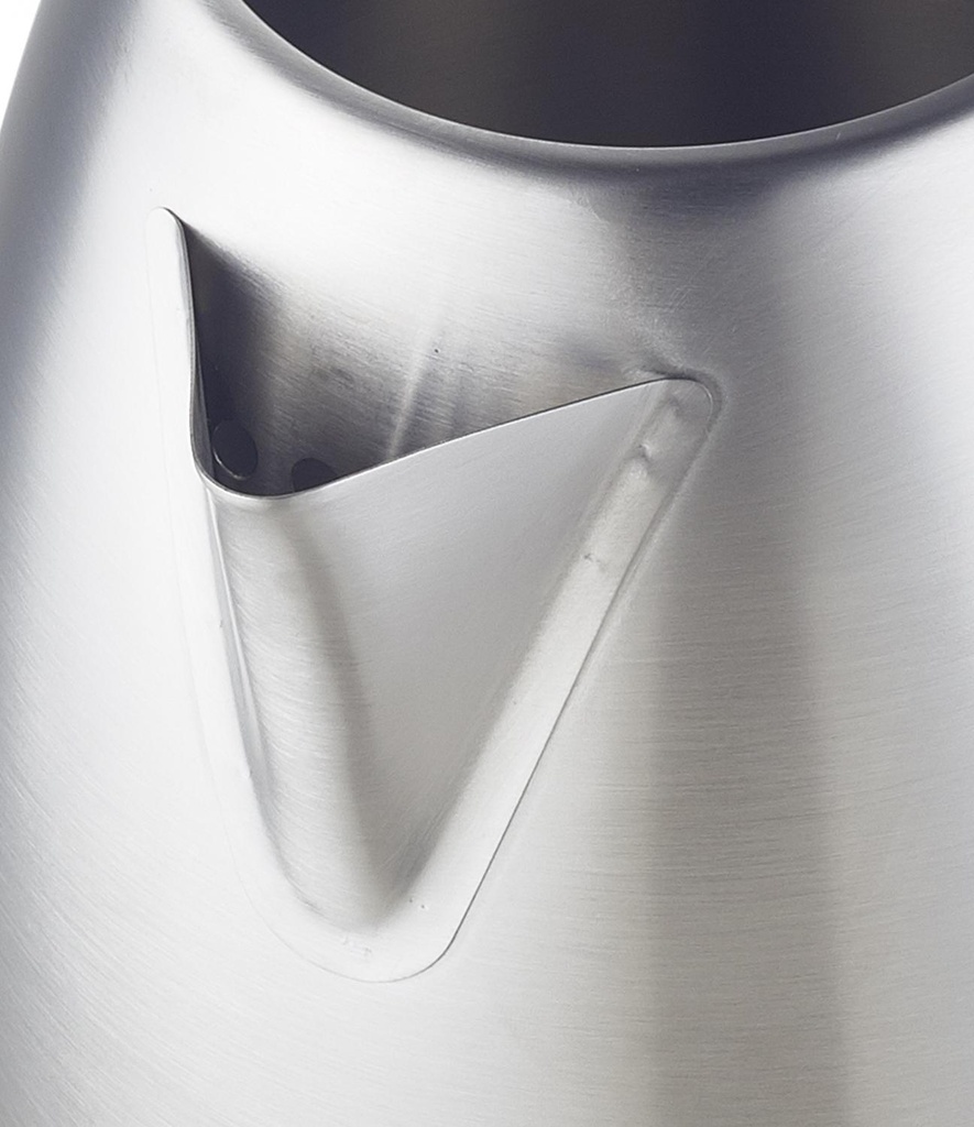 Herzberg HG-5011SIL: 1.8L 1500W Stainless Steel Electric  Kettle - Silver