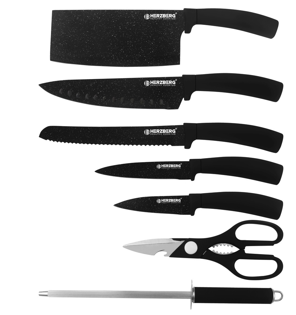 herzberg-hg-msn8blm-8-pieces-knife-set-with-acrylic-stand-black-marble