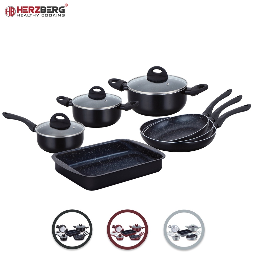 herzberg-hg-9016blk-10-pieces-marble-coated-cookware-set-black
