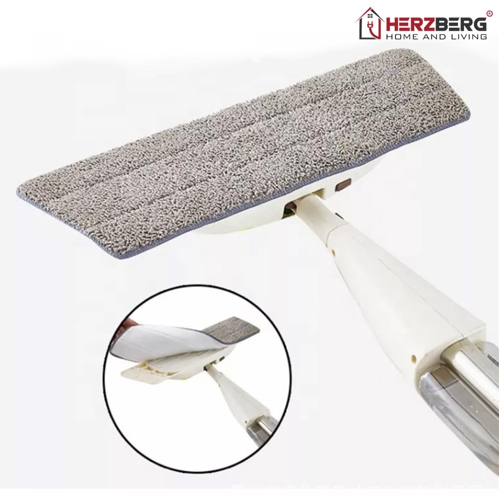 Herzberg HG-8115: Floor Mop with Water Spray