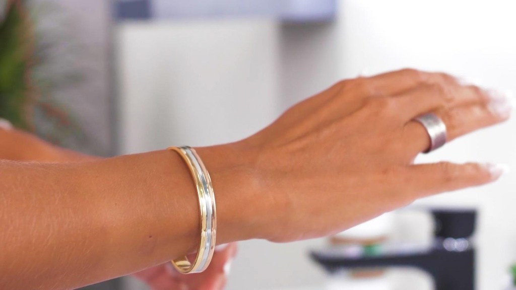 Wellys GD-027510:  Magnetic Tricolor Bracelet - Classic