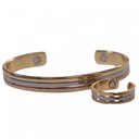 Wellys GD-027510:  Magnetic Tricolor Bracelet - Classic