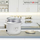 Royalty Line RL-RC18.10D: Rice Cooker with Steamer - 1.8L