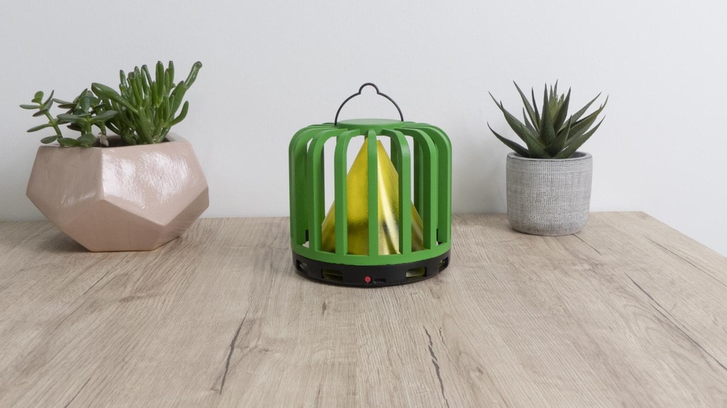 Genius Ideas GI-054561: FLYTRAP Lighted Insect Trap "Cactus"