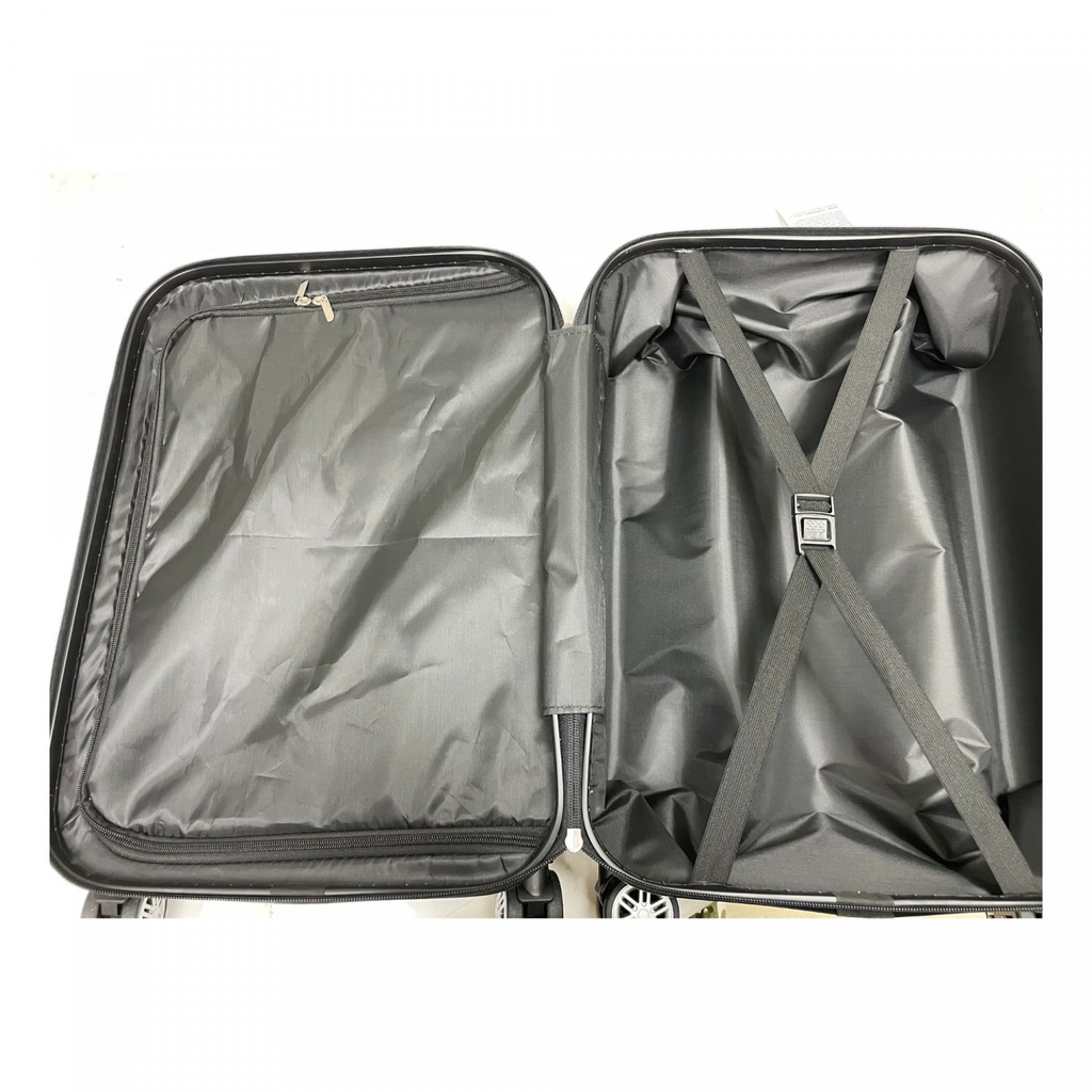 Royalty Line RL-LTS18705: Set of 3 Heavy-Duty Travel Suitcases