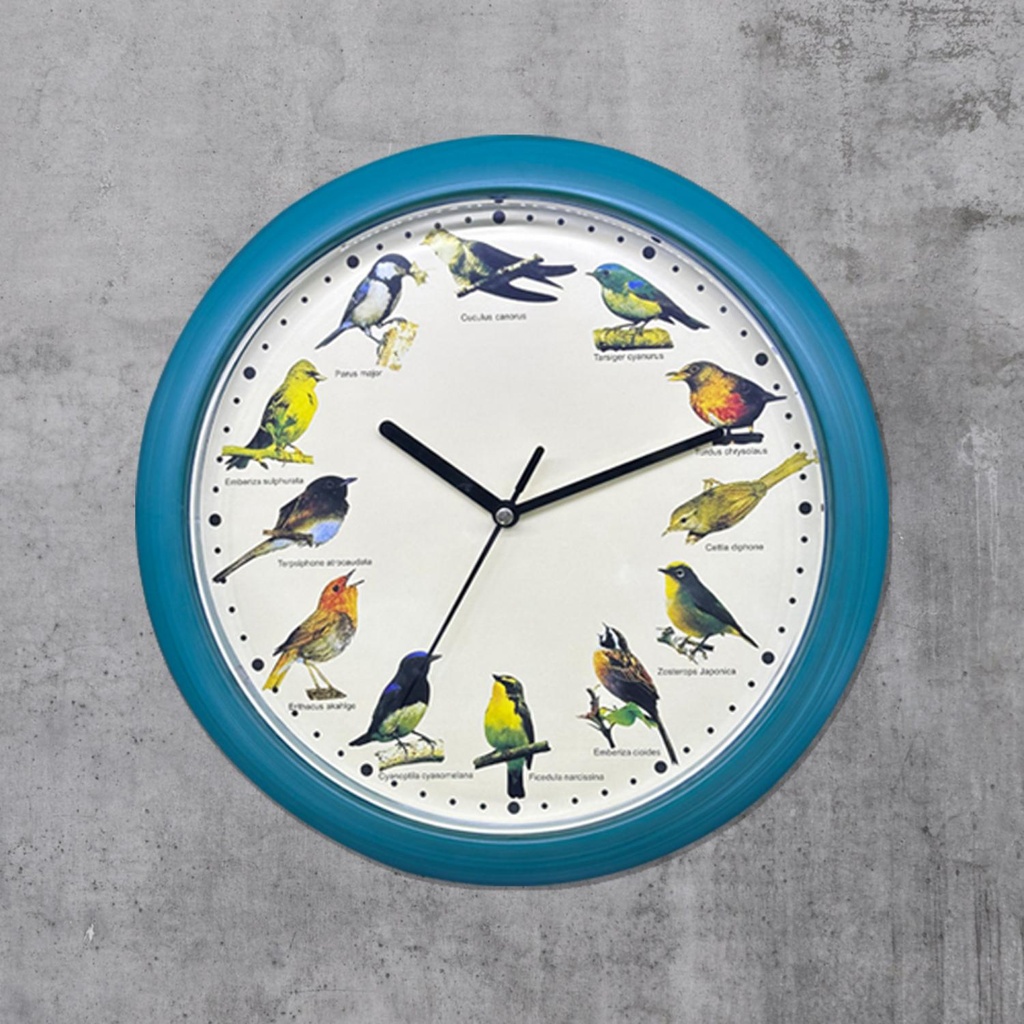 Herzberg HG-03718: Japanese Bird Song Clock - Green