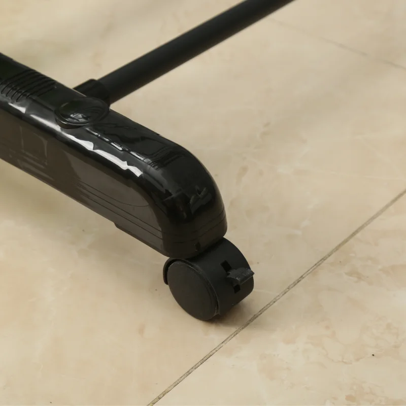 Herzberg HG-8034BB: Moving Clothes Rack - Black