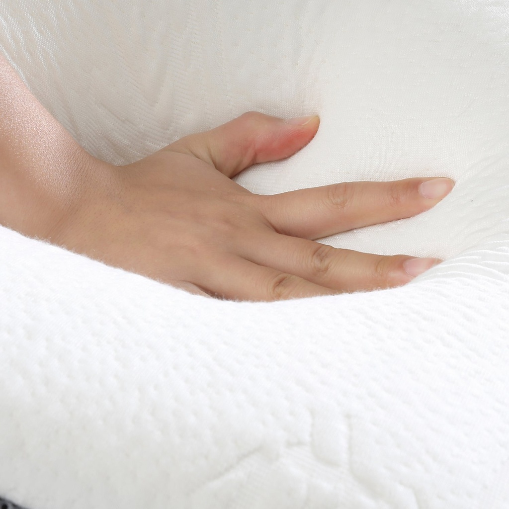 Herzberg HG-3D6040: Bamboo Memory Foam Pillow
