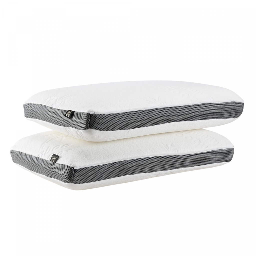 Herzberg HG-3D6040: Bamboo Memory Foam Pillow