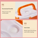 Herzberg HG-03152: Portable Electric Lunch Box