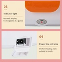 Herzberg HG-03152: Portable Electric Lunch Box