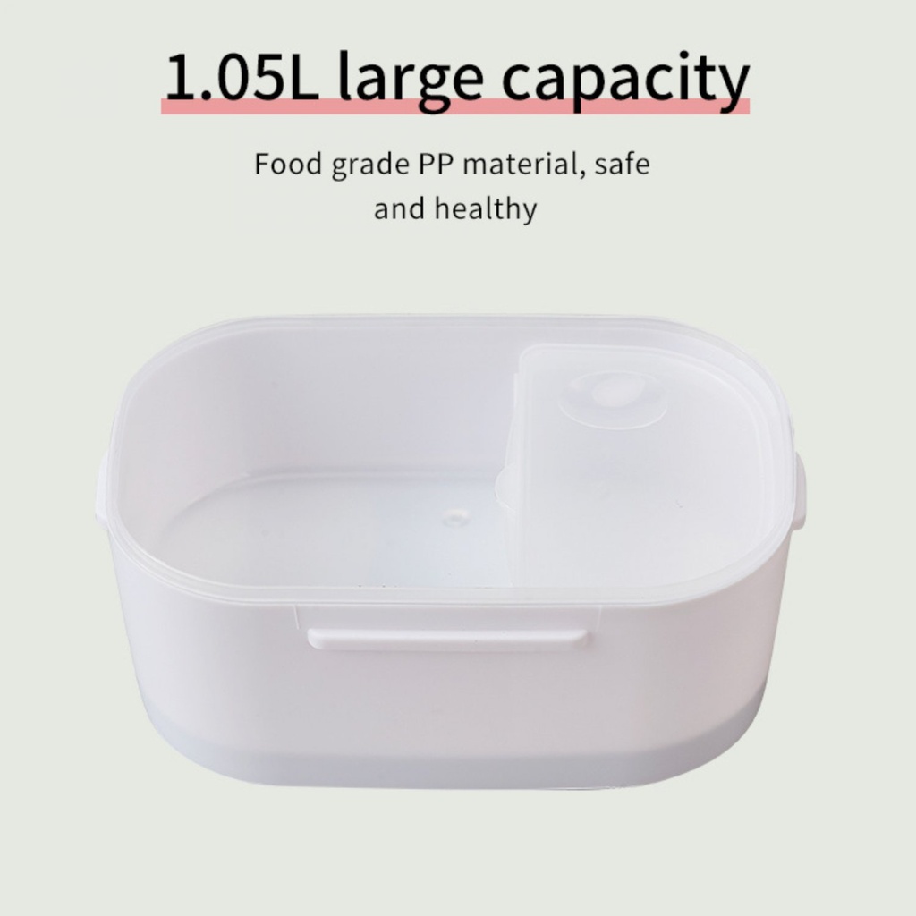 Herzberg HG-03152: Portable Electric Lunch Box