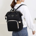 Herzberg HG-03190 Multifunction Mommy Diaper and Baby Bottle Bag - Black