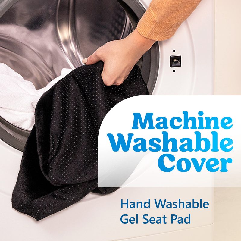 Herzberg HG-03169: Gel Seat Cushion - Purple