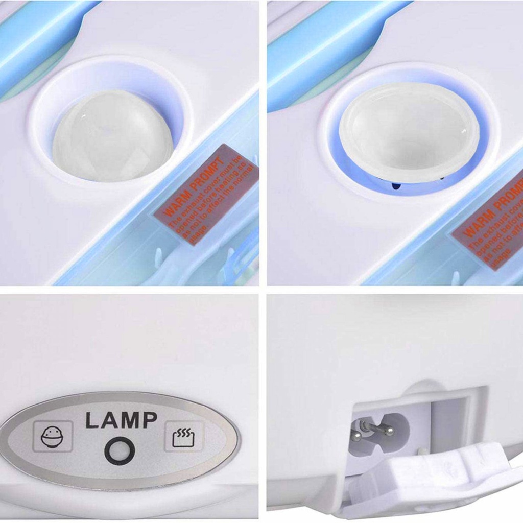 Herzberg HG-03152: Portable Electric Lunch Box