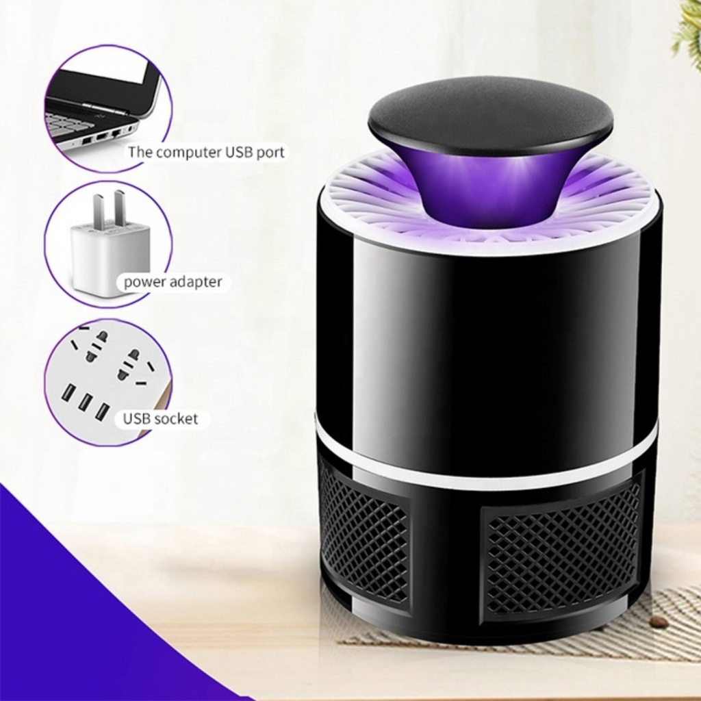 Herzberg HG-03138: Light & Vaccuum Mosquito Killer Lamp