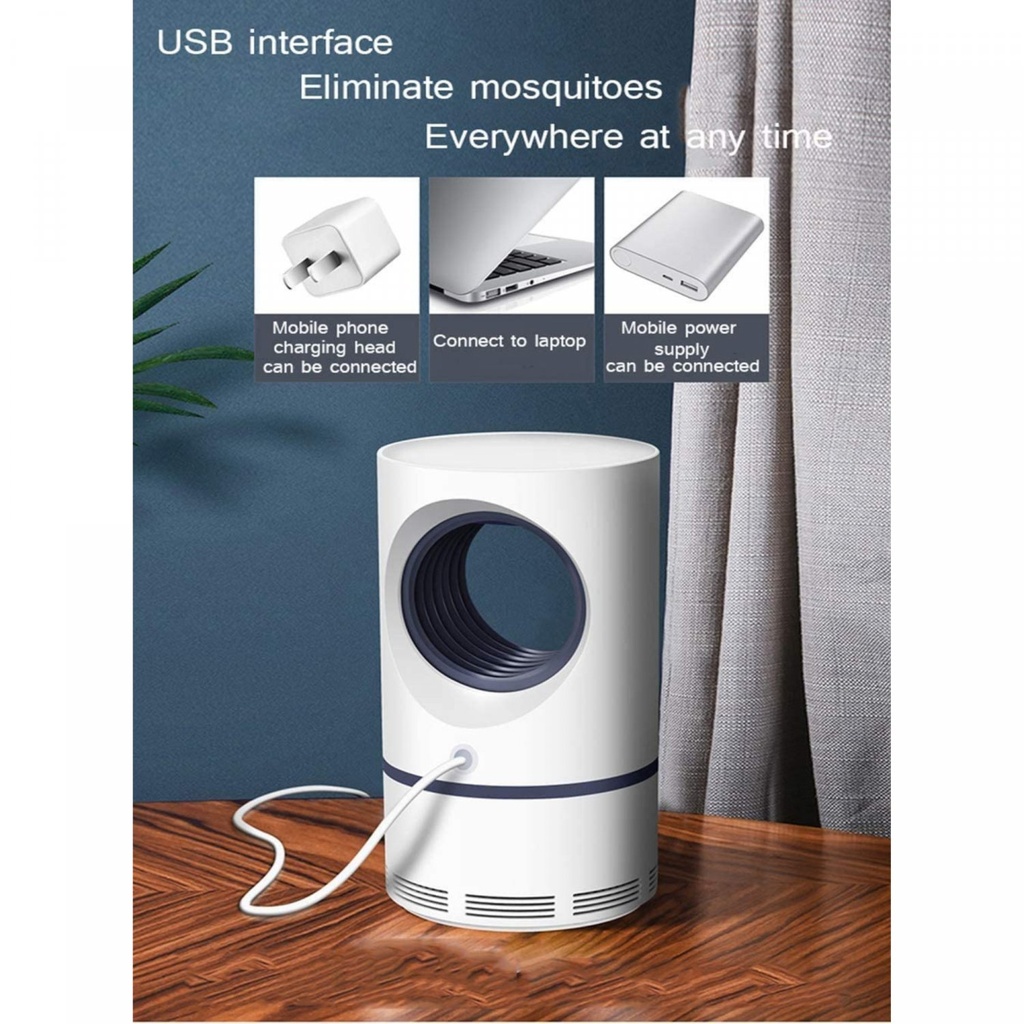 Herzberg HG-03121: Vortex Suction Power Mosquito Killer Lamp