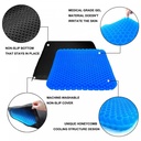 Herzberg HG-03220: Gel Seat Cushiion - Blue