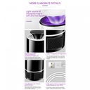 Herzberg HG-03138: Light & Vaccuum Mosquito Killer Lamp