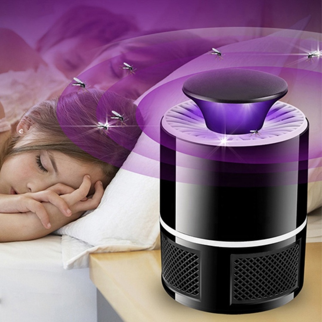 Herzberg HG-03138: Light & Vaccuum Mosquito Killer Lamp