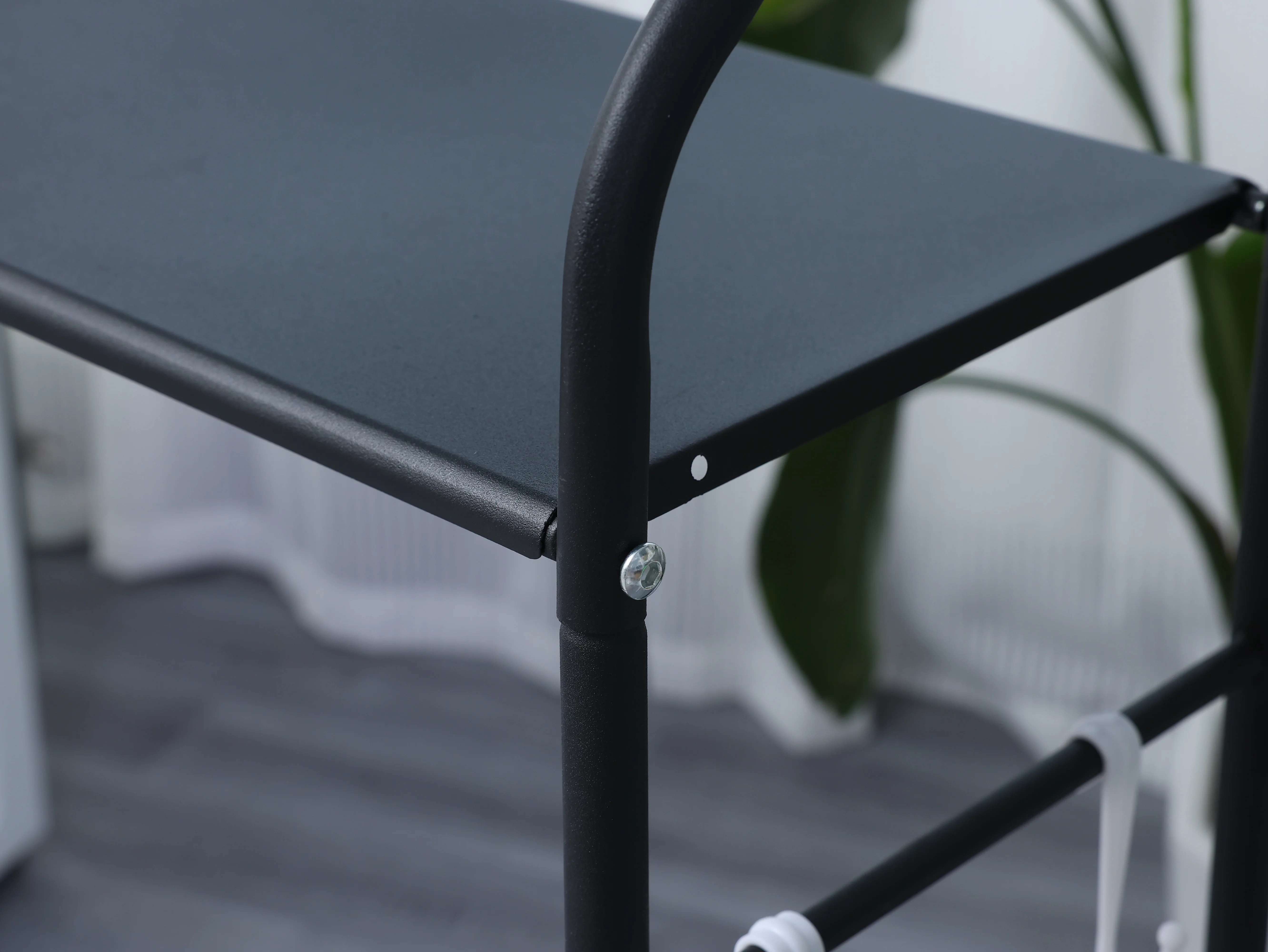 Herzberg HG-03282: 3-Tier Washing Machine And Bathroom Storage Shelf