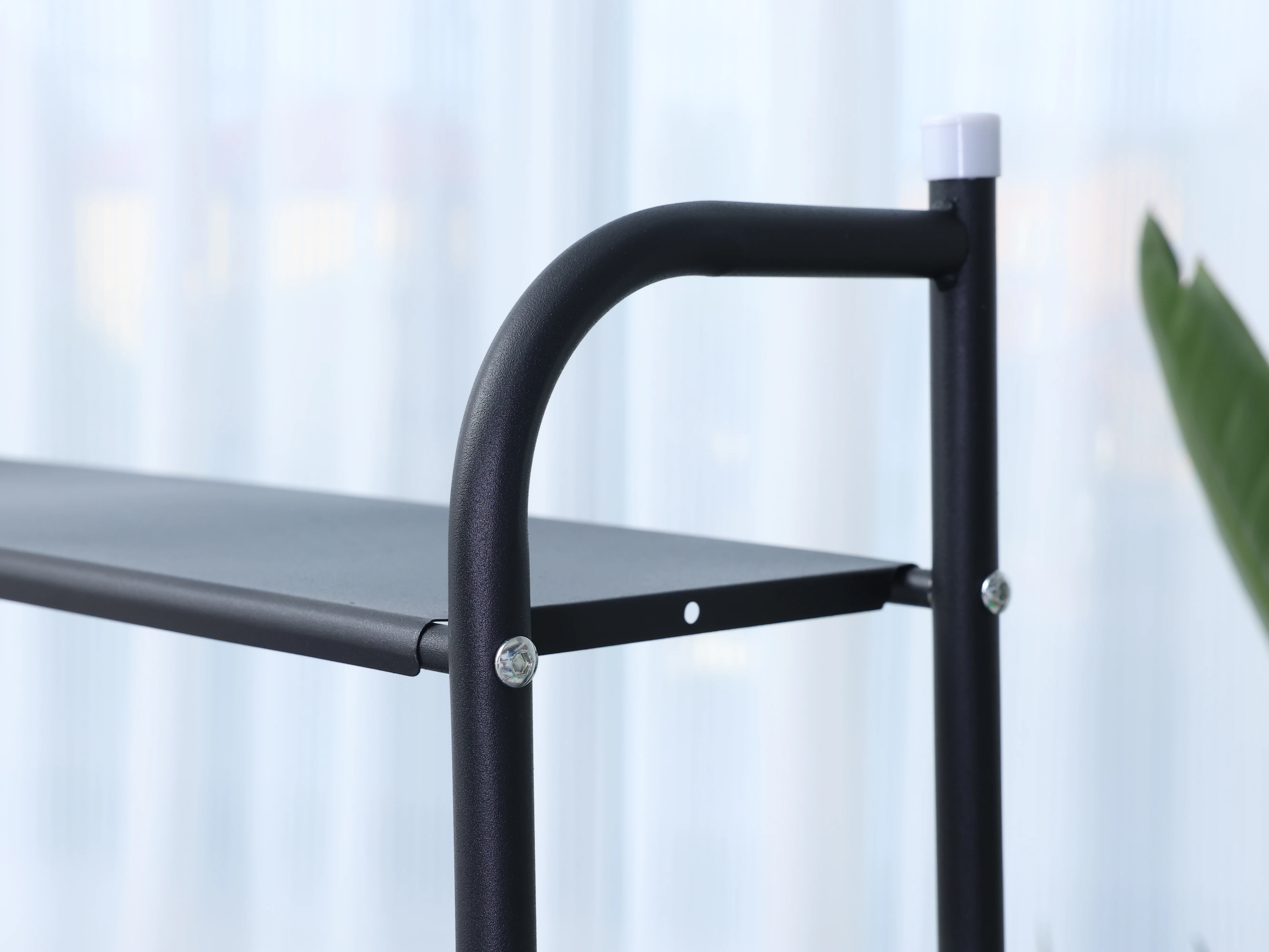 Herzberg HG-03282: 3-Tier Washing Machine And Bathroom Storage Shelf