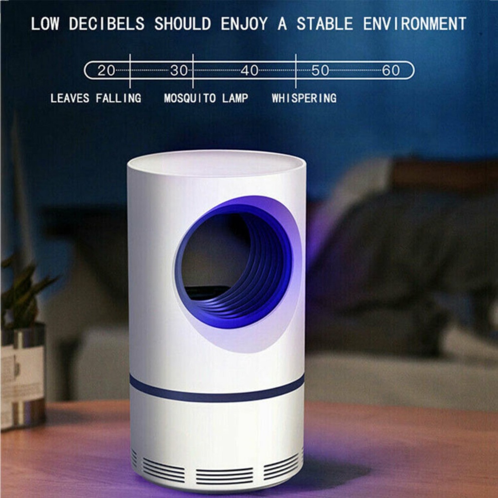 Herzberg HG-03121: Vortex Suction Power Mosquito Killer Lamp