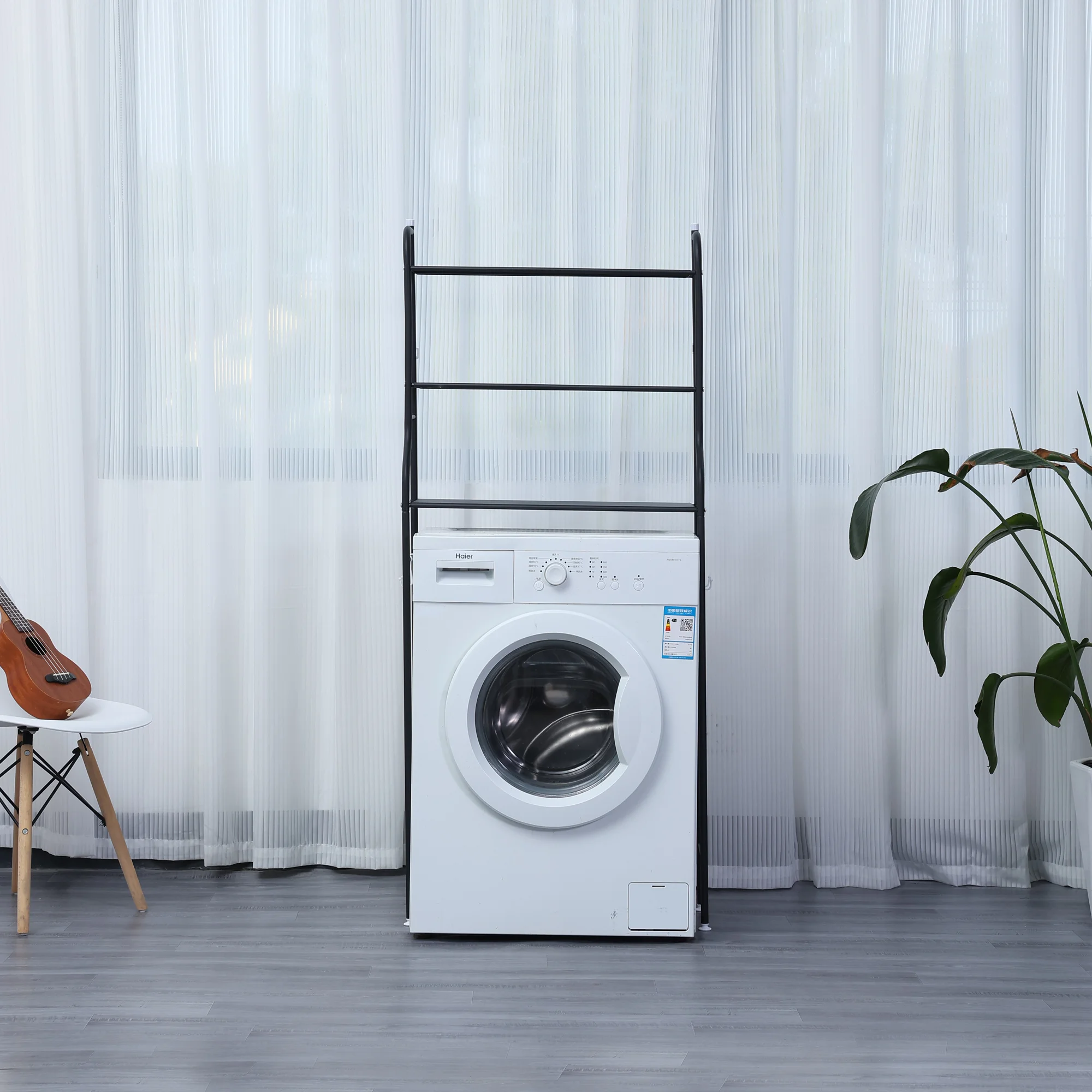 Herzberg HG-03282: 3-Tier Washing Machine And Bathroom Storage Shelf