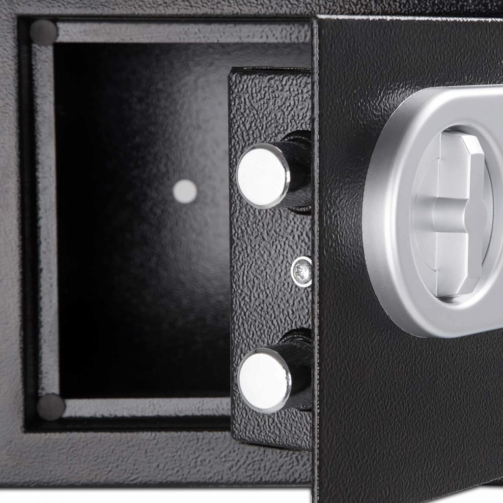 Herzberg HG-03855: Double Bolt Electronic Digital Steel Safe Box - 20x31x20cm