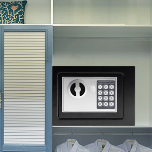 Herzberg HG-03848: Electronic Digital Steel Safe Security Box - 17x23x17cm