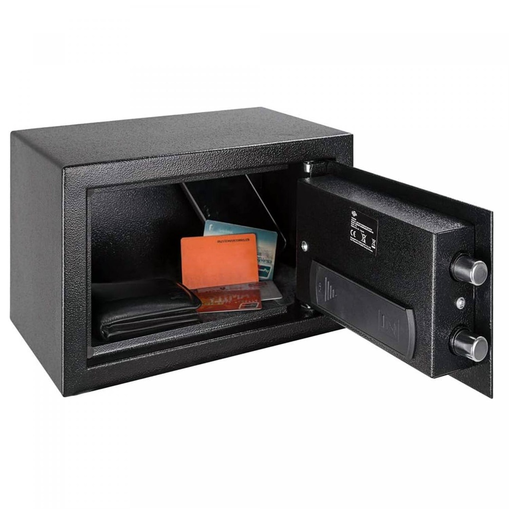 Herzberg HG-03855: Double Bolt Electronic Digital Steel Safe Box - 20x31x20cm