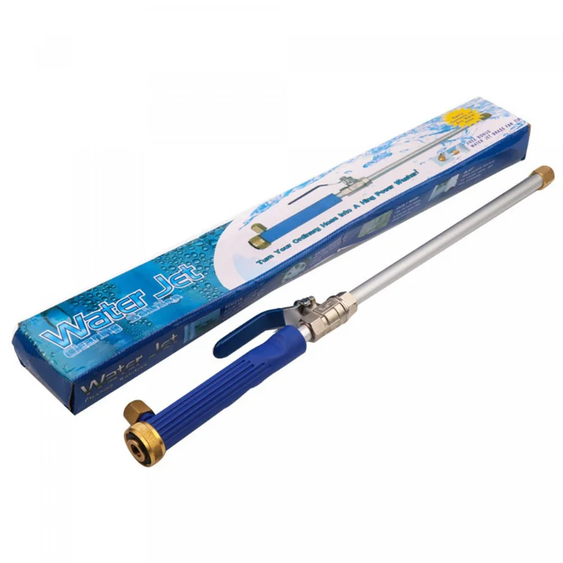 Herzberg HG-03824: Double Nozzle Water Jet High-Pressure Washer Wand - Blue