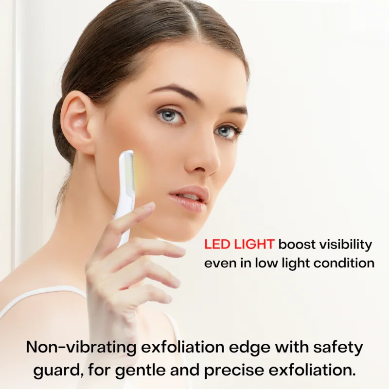 Cenocco Beauty SETCC9087/9086: 2 in 1  Full Body Hair Remover + Facial Epilator with LED Combo Deal