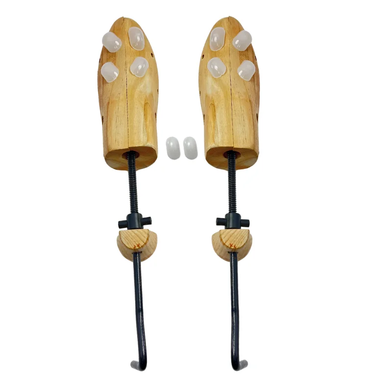 Herzberg HG-03787: 2 Way-Wooden Adjustable Shoe Stretcher & Expander - Men