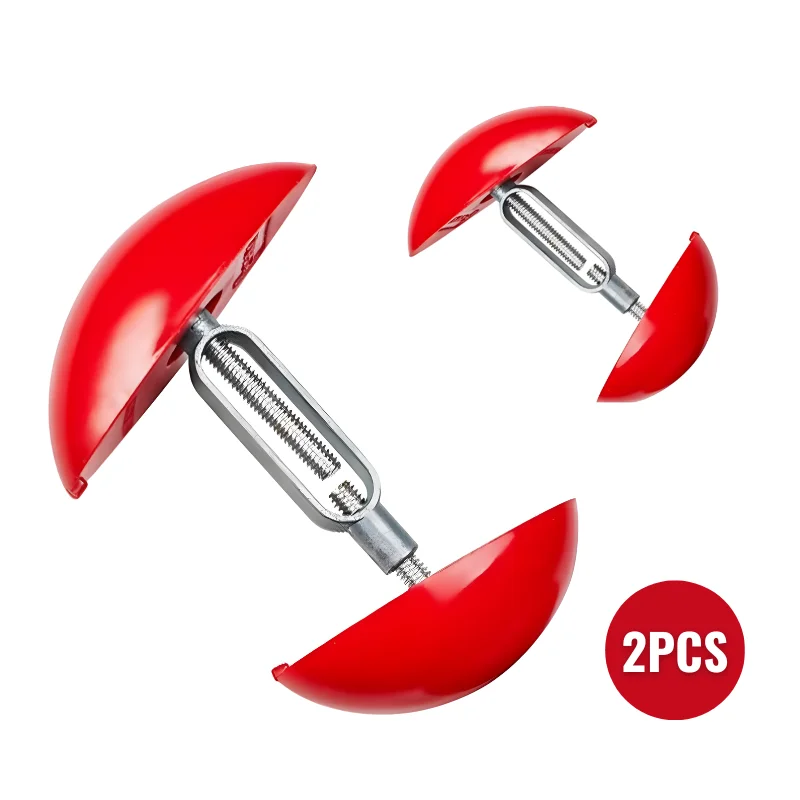 Herzberg HG-03763: 2 Pieces Plastic Shoe Adjuster, Shaper, & Expander