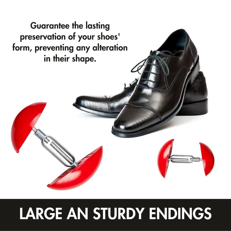 Herzberg HG-03763: 2 Pieces Plastic Shoe Adjuster, Shaper, & Expander