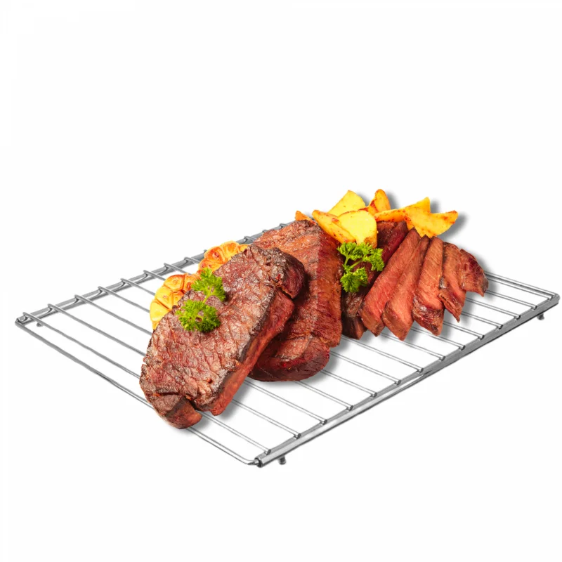 Herzberg HG-03213: Universal Oven Baking Grid & Adjustable Coaster Rack