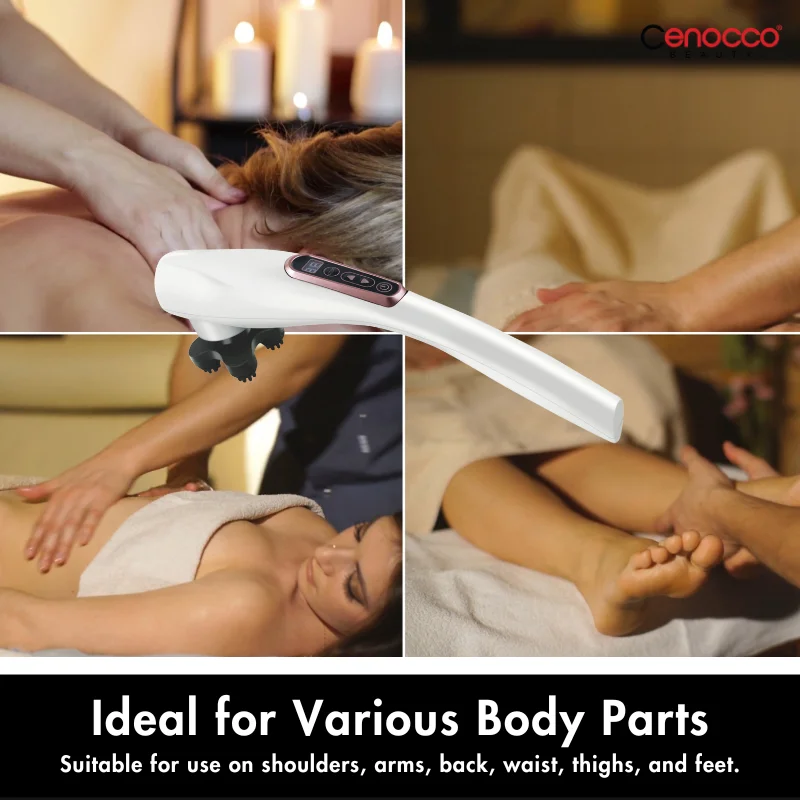 Cenocco Beauty CC-9059: Wireless Rechargeable Multi-function MassagerCenocco Beauty CC-9059: Wireless Rechargeable Multi-function Massager